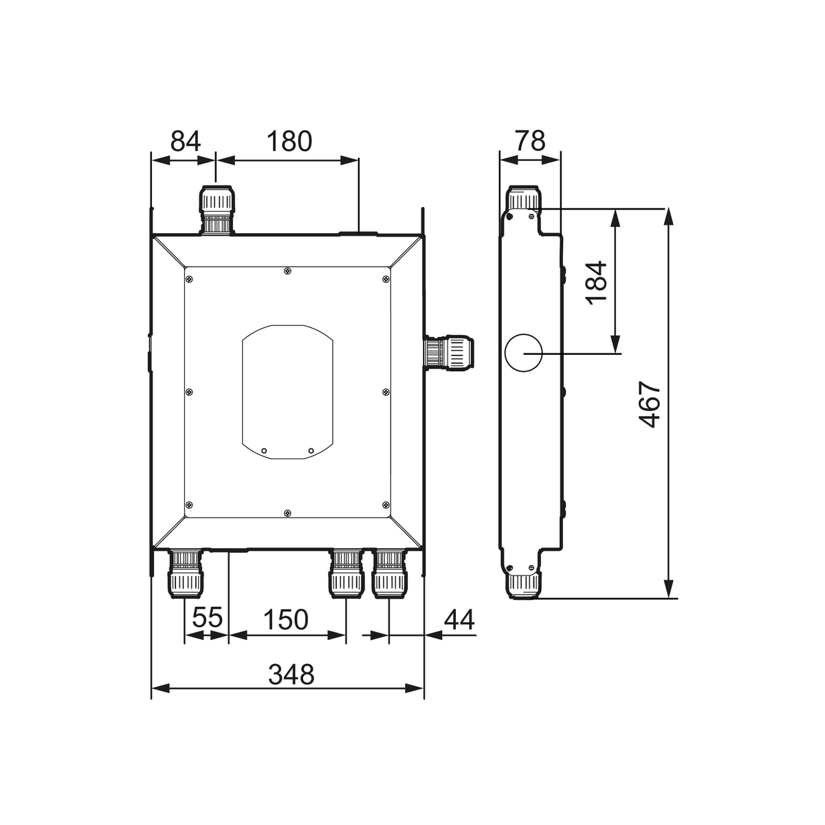 Mora Inxx II Asennuslaatikko Suihkuhanalle 275040 [6561302] |