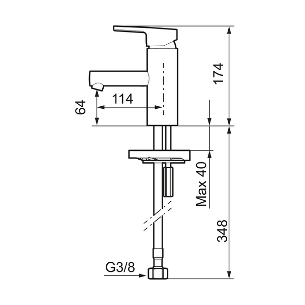 MORA MMIX II pesuallashana kromattu 333001 [6160736] |