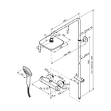 Mora Lionx Yläsuihkuyhdistelmä 391900.DB [6561131] |