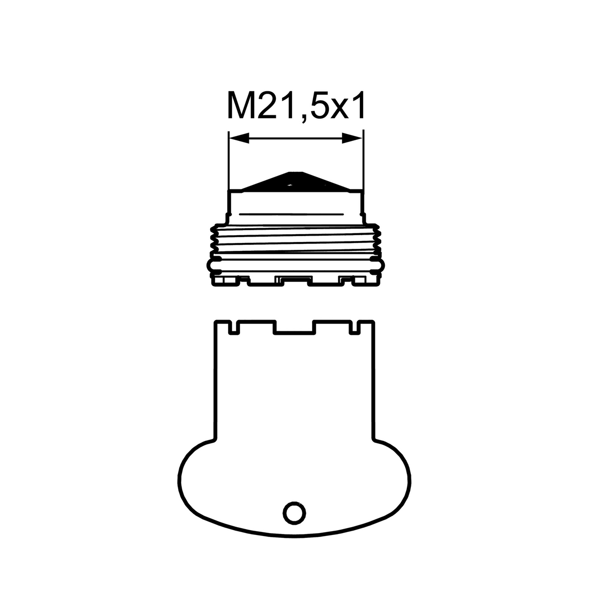 Mora Poresuutin M21,5 uk. virtaaman rajoittimella 409385.AE [6562763] |
