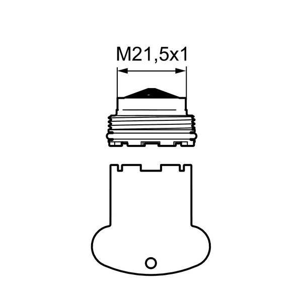 Mora Poresuutin M21,5 uk. virtaaman rajoittimella 409385.AE [6562763] |