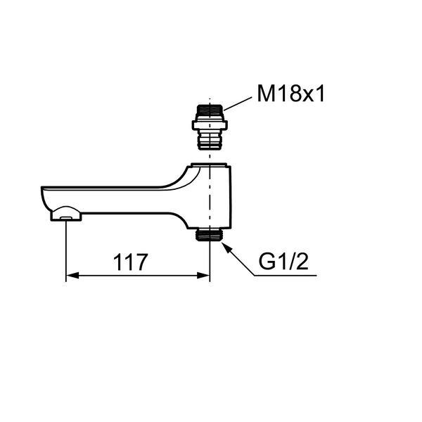 Mora Cera 2013 Kylpyhanan Vaihdinjuoksuputki 409656 [6561071] |