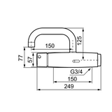 Mora Tronic WMS, sairaalahana kromatu 720305 [6445200] |