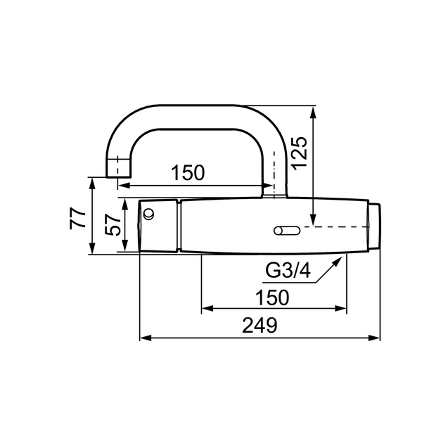 Mora Tronic WMS, sairaalahana kromatu 720305 [6445200] |