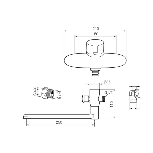 Mora Aputilahana juoksuputkin MMIX 7613 Siivouskomerohana [6360662] |