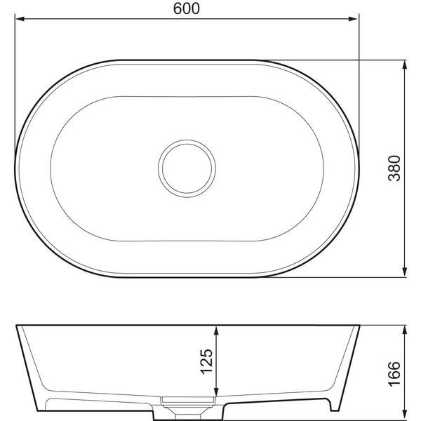 Mora Lava Wash Pesuallas II (M) 600 X 380 Valkoinen 952003 [5975757] |