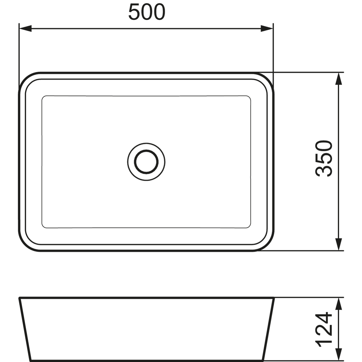 Mora Lava Wash Pesuallas V 500 X 350 Valkoinen 952005 [5975755] |