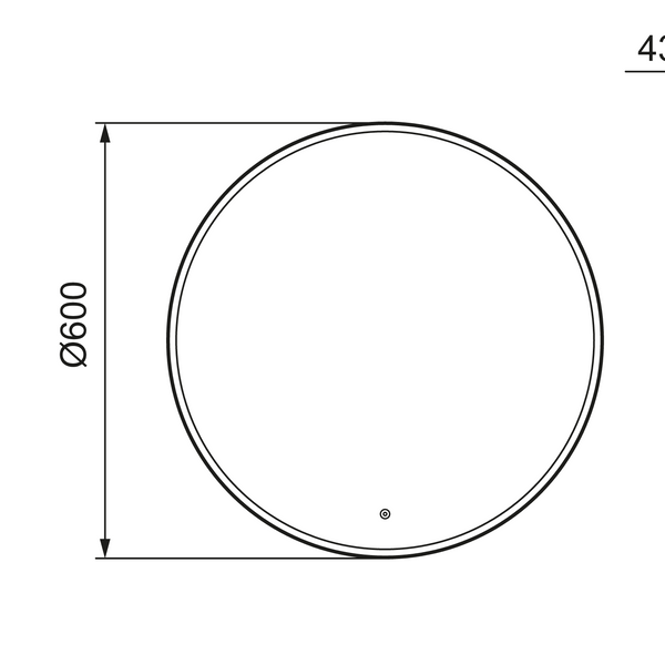 Mora Cara 953104 Peili I Ø 600 [6041011] |