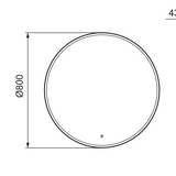 Mora Cara 953105 Peili I Ø 800 [6041012] |