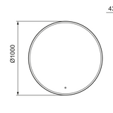 Mora Cara 953106 Peili I Ø1000 [6041013] |