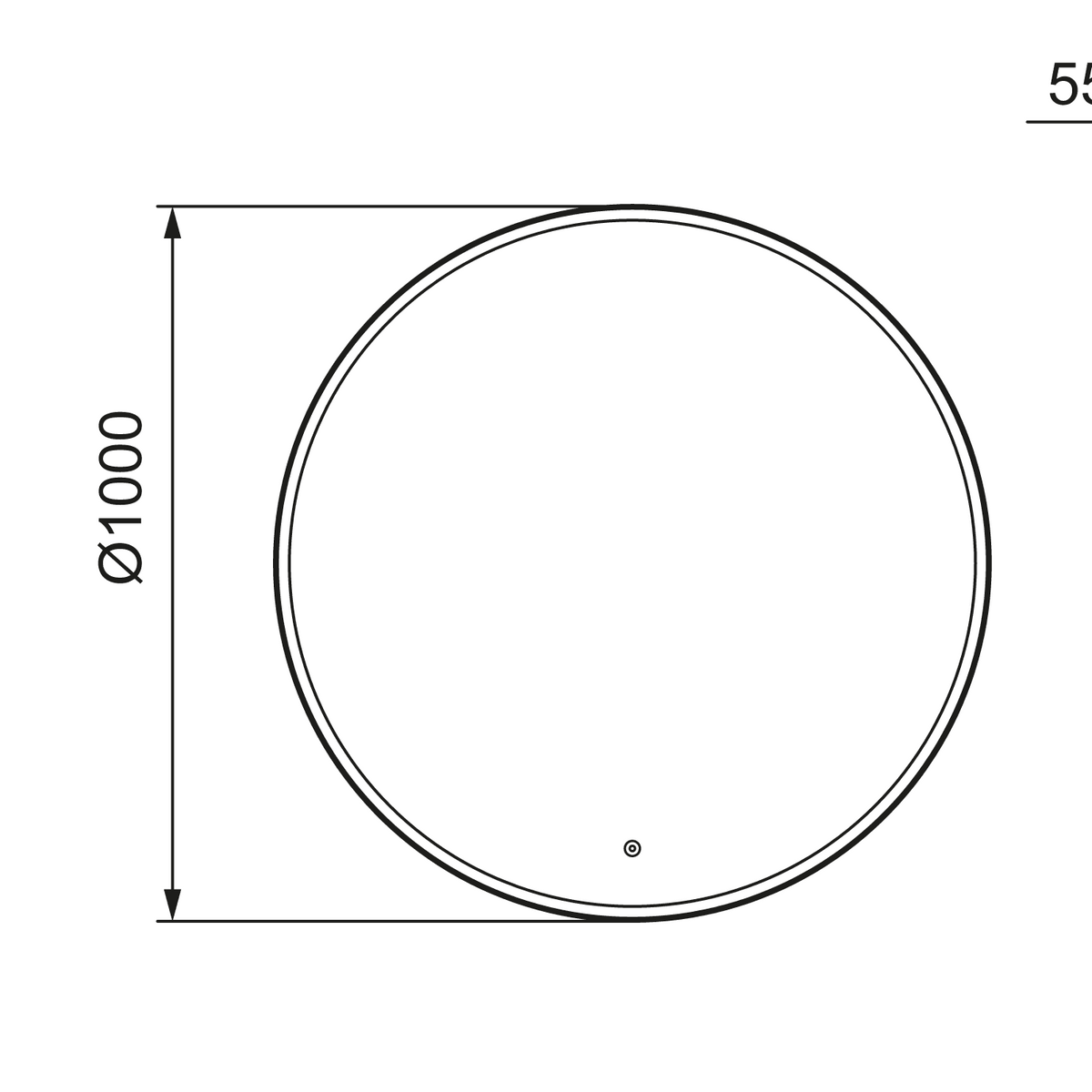 Mora Cara 953131 Peili II Ø 1000 [6041024] |