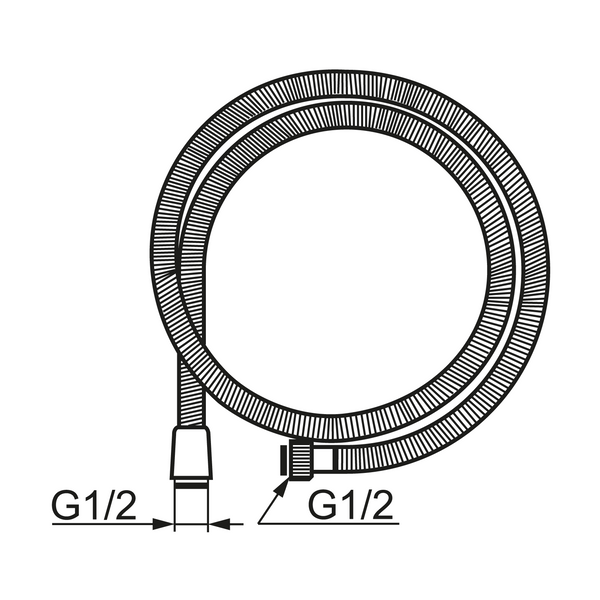 Mora Inxx Ii Bidesuihkuletku 1,5 M Mattamusta S600207.12 [6561283] |