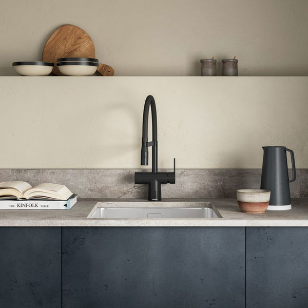 Keittiöhana Damixa Silhouet Touchless Pro mattamusta - Fertti.com