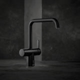 Keittiöhana Damixa Silhouet Touchless, kosketusvapaa, mattamusta - Fertti.com