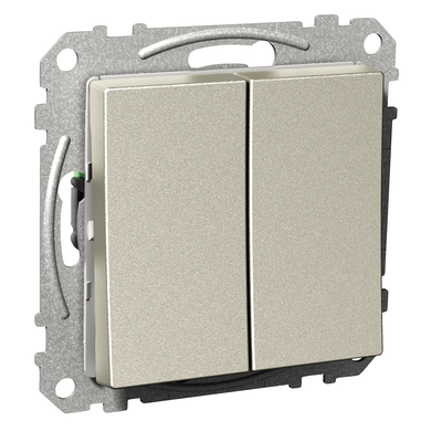 Kytkin Exxact 5/16A/Ip21 Ukj 2X Met - Fertti.com