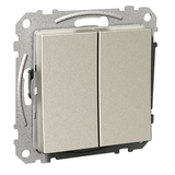 Kytkin Exxact 5/16A/Ip21 Ukj 2X Met - Fertti.com