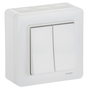 Kytkin Exxact 5/16A/Ip44 2X Pkj Val - Fertti.com