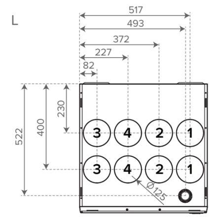 LTO-kone Vallox 125B MV LA12 - Fertti.com