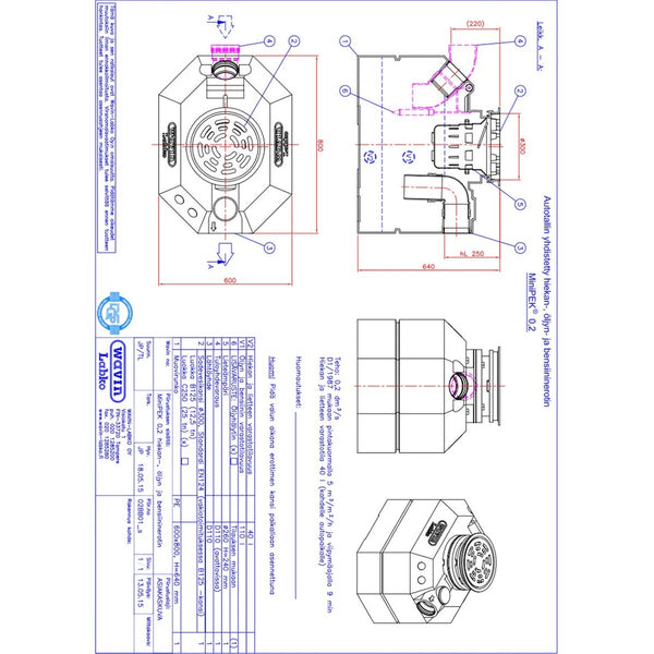 Hiekan - Ja Öljynerotinkaivo Labko Minipek 0.2 (B125) [3632213] |