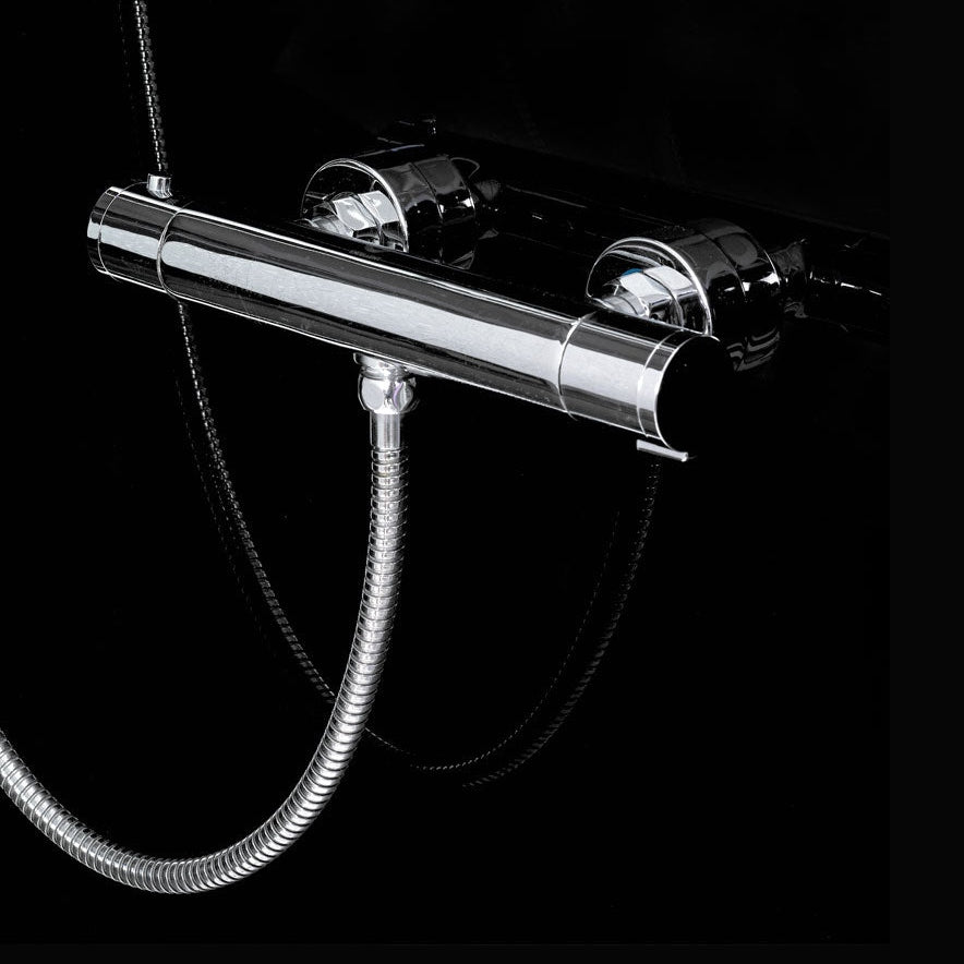 Suihkukaappi Noro Ocean 90C Musta [24125] |