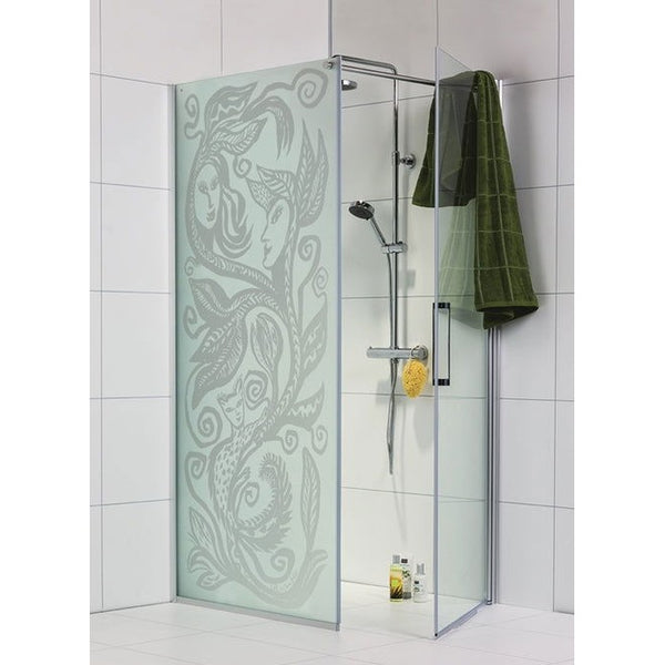 Noro suihkunurkka Frost Concept 79 seinä Happy, ovi kirkas 700*900MM - Fertti.com