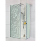 Noro suihkunurkka Frost Concept 79 seinä happy, ovi huurrettu 700*900MM - Fertti.com