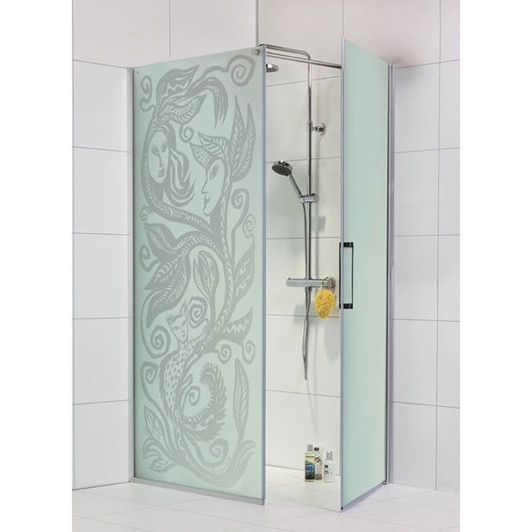 Noro suihkunurkka Frost Concept 79 seinä happy, ovi huurrettu 700*900MM - Fertti.com