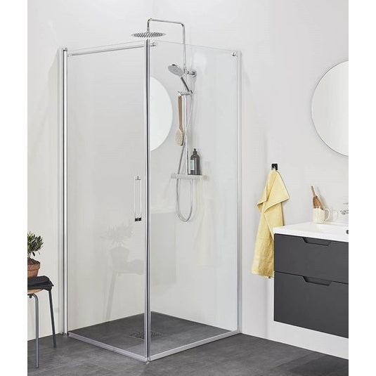 Noro suihkunurkka Frost Concept 88 seinä kirkas, ovi kirkas 800*800MM - Fertti.com