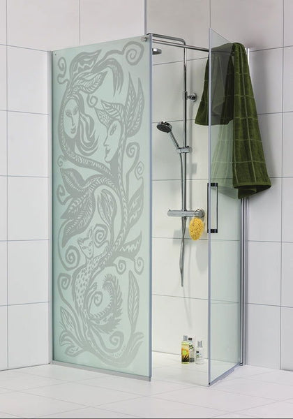 Noro suihkunurkka Frost Concept 89 seinä Happy, ovi kirkas 800*900MM - Fertti.com