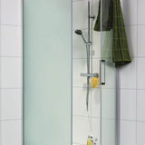 Noro suihkunurkka Frost Concept 89 seinä huurre, ovi kirkas 800*900MM - Fertti.com