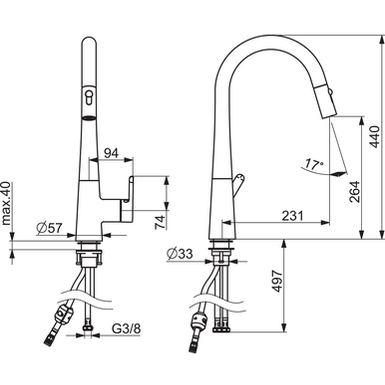 Oras Inspera 3032F keittiöhana - Fertti.com