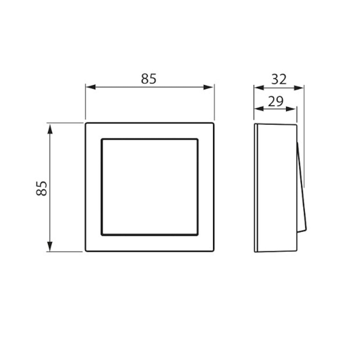 Kytkin Impressivo 6/16Ax/250V/Ip21 Ppj 2X Mus [2046726] |