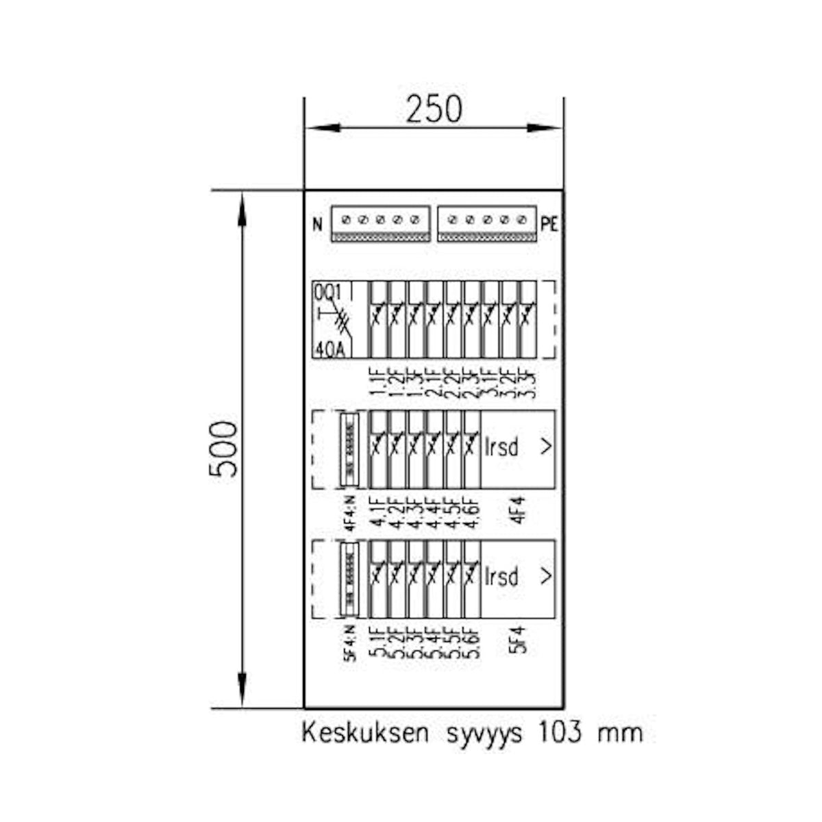 Ryhmäkeskus Pinta Ps Pointer 3421 35A Ip30 Ps [3332328] |