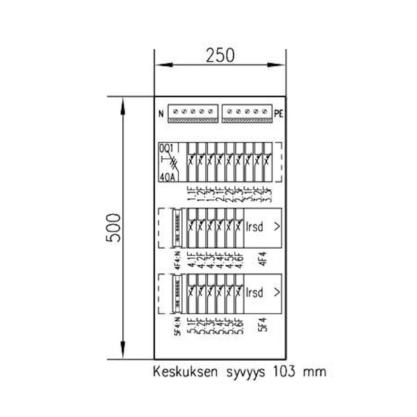 Ryhmäkeskus Pinta Ps Pointer 3421 35A Ip30 Ps [3332328] |