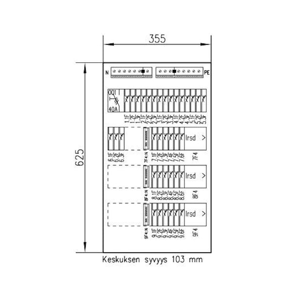 Ryhmäkeskus Pinta Ps Pointer 3436 35A Ip30 Ps [3332339] |