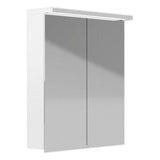 Peilikaappi Polaria Klara 600 oikea vvs valaisimella valkoinen - Fertti.com