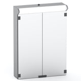 Peilikaappi V21540 Polaria LED Lumena 550 harmaa - Fertti.com