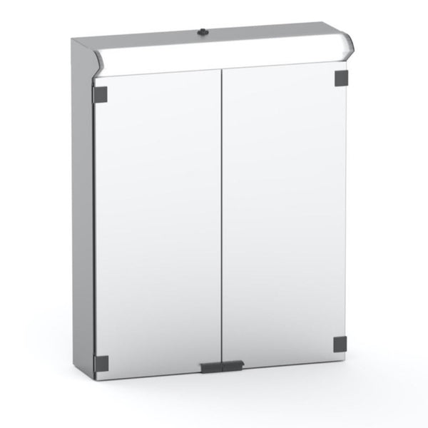 Peilikaappi V21560 Polaria LED Lumena 600 VVS harmaa - Fertti.com