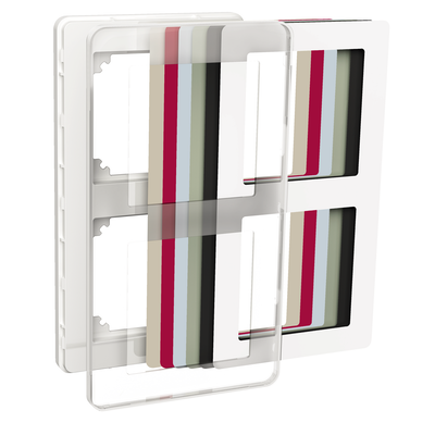 Peitelevy Exxact 2-Kehys Design Värikehys - Fertti.com
