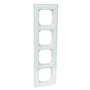 Peitelevy Exxact 4-Kehys Solid Lasi Val - Fertti.com