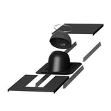 Piippu-läpivientisarja no. 2 Vilpe 742432  Pyöreä Musta - Fertti.com