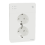 Pistorasia Exxact 2-Pr + 2X Usb Lat. A+C 3A Val - Fertti.com
