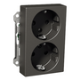 Pistorasia Exxact 2S/16A/Ip20 2X Ukj Ant - Fertti.com