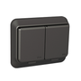 Pistorasia Exxact 2S/16A/Ip44 Upj 2X Ant - Fertti.com