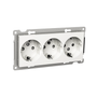 Pistorasia Exxact 3S/16A/Ip20 2X Ukr Val - Fertti.com