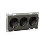 Pistorasia Exxact 3S/16A/Ip21 2X Ukr Ant - Fertti.com