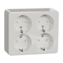 Pistorasia Exxact 4S/16A/Ip21 Ppj 2X Val - Fertti.com