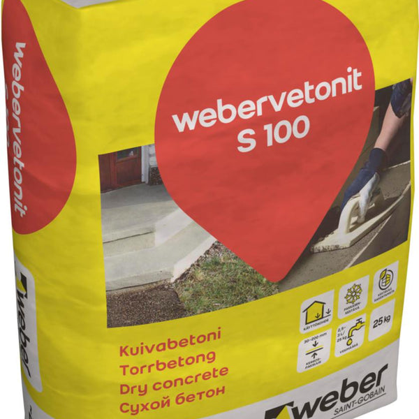 Kuivabetoni Weber Webervetonit S100 PLUS 25KG [718407]
