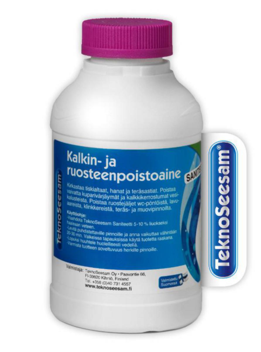 Ruosteen Ja Kalkinpoistoaine Tekno Seesam Saniteetti 0,5 Li [3283313]