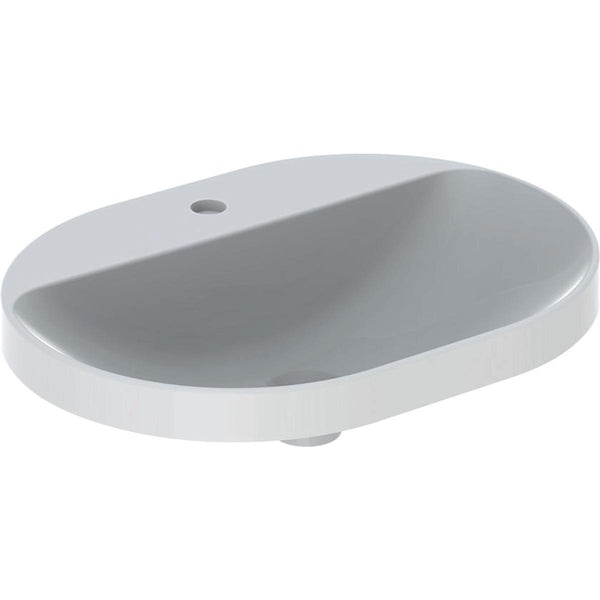 Geberit Pesuallas VariForm tasoon asennettava, ellipsi, hanasaarekkeella [5618598]